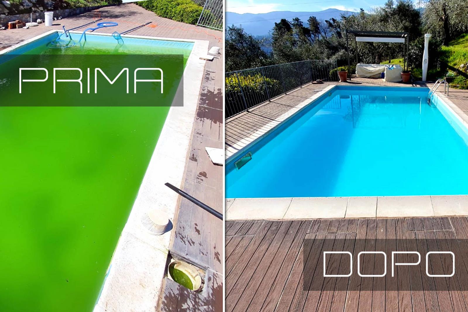 Trattamento acqua piscina